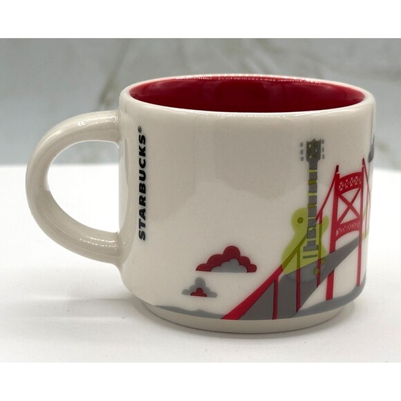Starbucks 2017 OHIO BEEN THERE Series Espresso Coffee 2oz Mini Small Mug Cup EUC - Picture 3 of 13